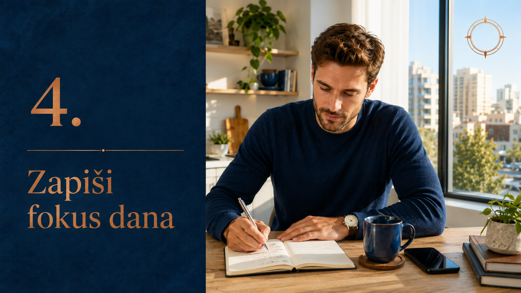 Zapiši fokus dana u jutarnji planer