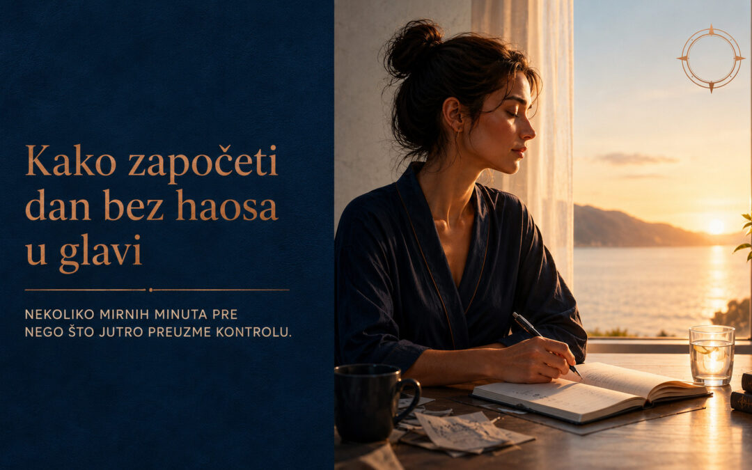Kako započeti dan bez haosa u glavi?